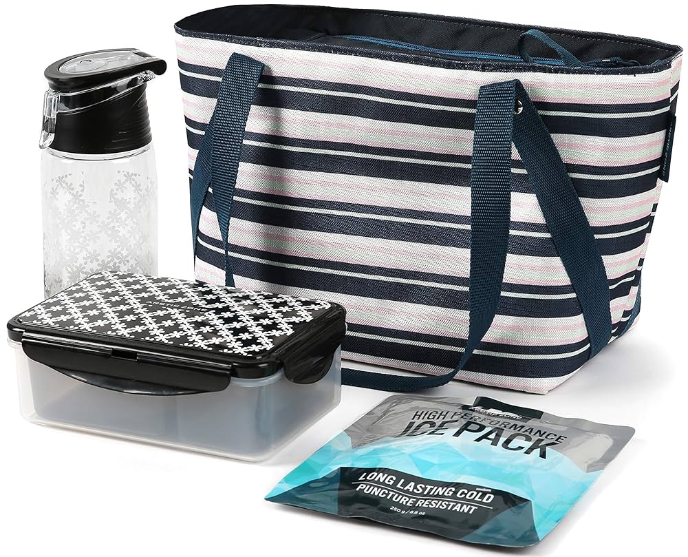 botanFUNKY 16 CORNERS COLD HEAT セット Amazon.com: Arctic Zone Commuter Tote with 6 Piece Printed